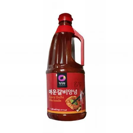 (16:30마감(D) 청정원매운갈비양념(대상/2kg)EA 이미지
