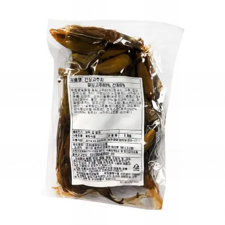 (16:30마감(D) 간장고추지(중국산/이음/1kg)EA 이미지