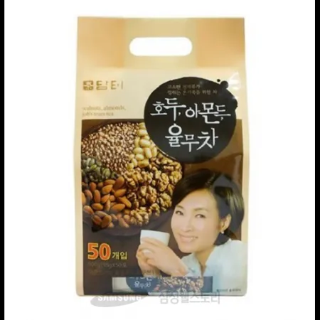 (16:30마감)호두아몬드잣율무차(담터/900G(18G*50EA)/PAC/국내산) 이미지