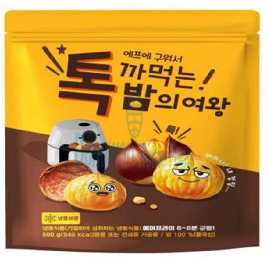 (16:30마감(D) 아이스군밤(밤의여왕/냉동/까먹는/500G)EA 이미지