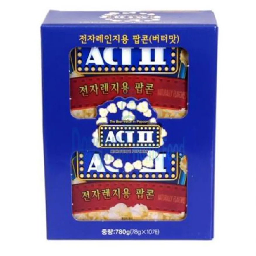 (16:30마감(D) 전자렌지용팝콘(아하/78G*18입)EA 이미지