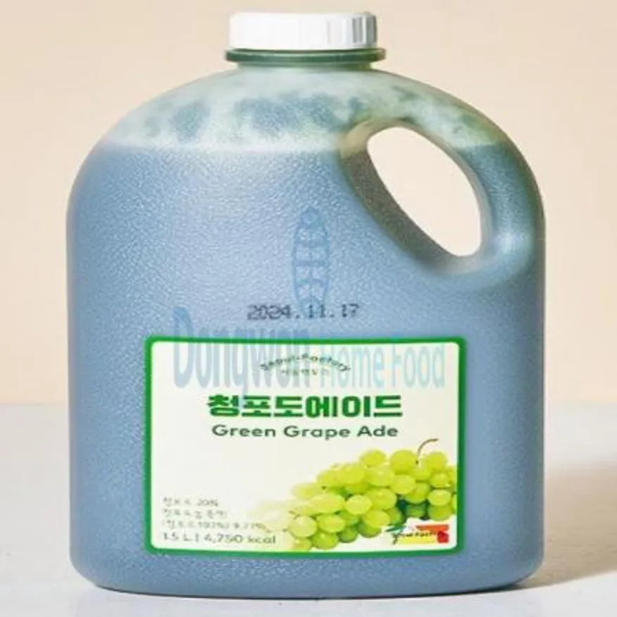 (16:30마감(D) 청포도농축액(서울팩토리/1.5L)EA 이미지