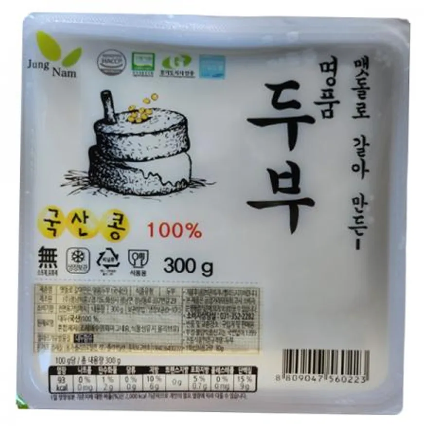 명품두부(정남/300g/국내산) 이미지