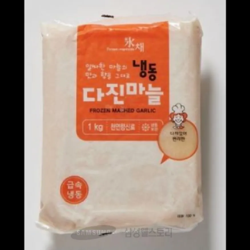 (16:30마감)냉동다진마늘(농우/1KG/PAC/중국산) 이미지