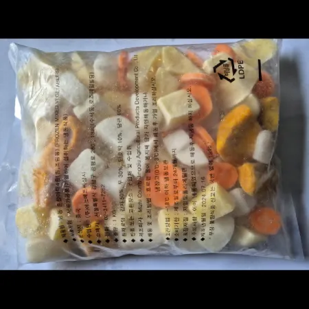 (16:30마감)냉동혼합채소4종,찜,조림용,중국산,에쓰에프씨상사,1KG/PAC 이미지