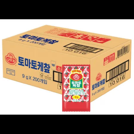 (16:30마감)일회용케찹(오뚜기/1.8KG(9G*200EA)/BO/토마토페이스트:외국산)