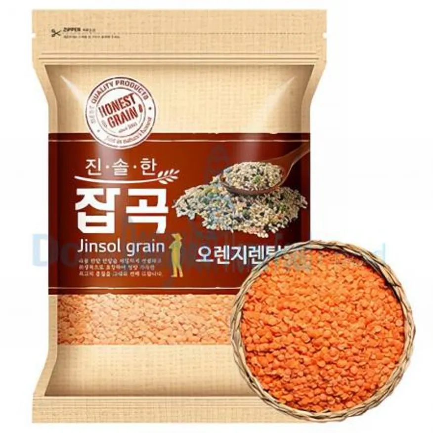 (16:30마감(D) 오렌지렌틸콩(캐나다산/1KG)EA 이미지