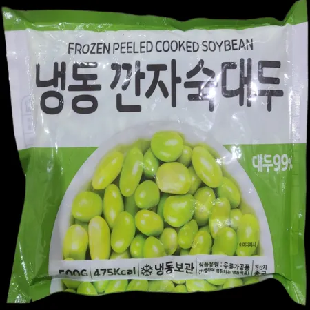 (16:30마감(D) 깐자숙대두(중국산/냉동/500g)EA 이미지