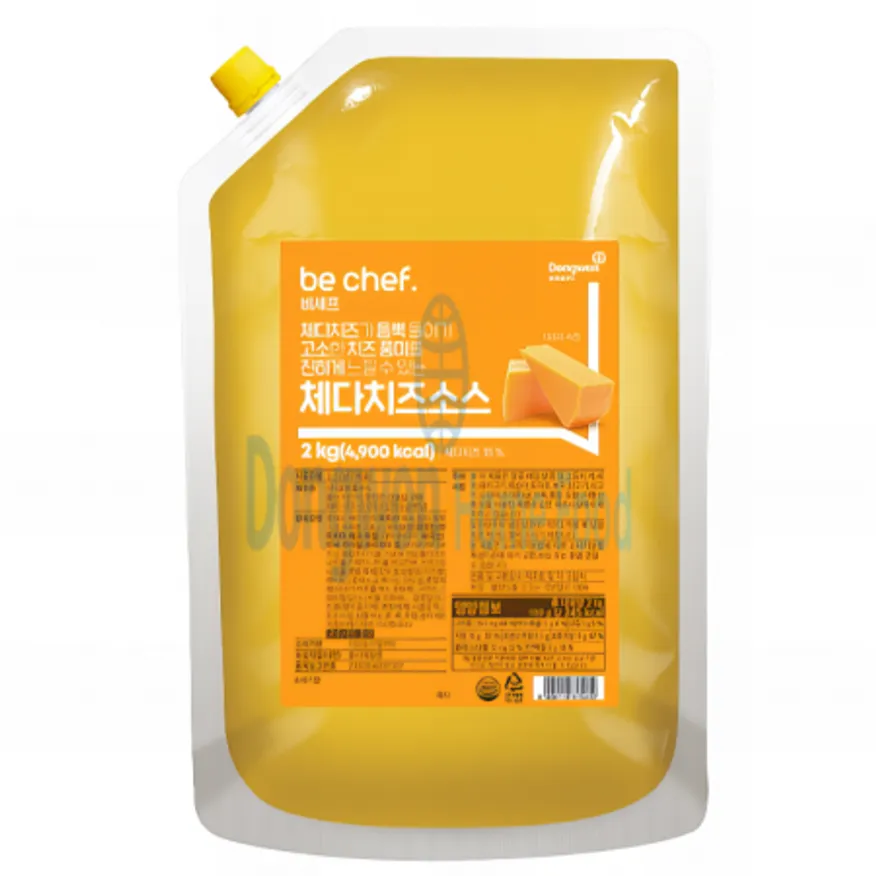 (16:30마감(D) be chef. 할라페뇨치즈소스(2KG/동원홈푸드)EA 이미지