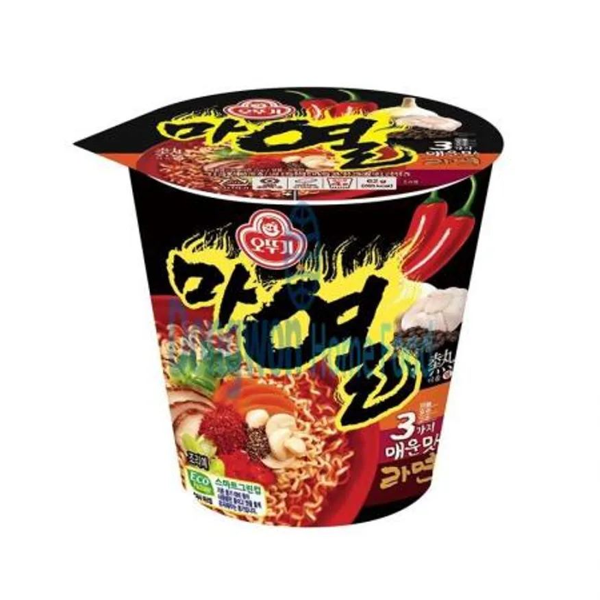 (16:30마감(D) 마열라면(오뚜기/용기/62g*6입)BOX 이미지