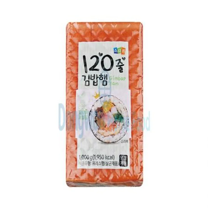 (16:30마감(D) 120줄김밤햄(소디프/냉장/돼지고기:국산/1kg)EA 이미지