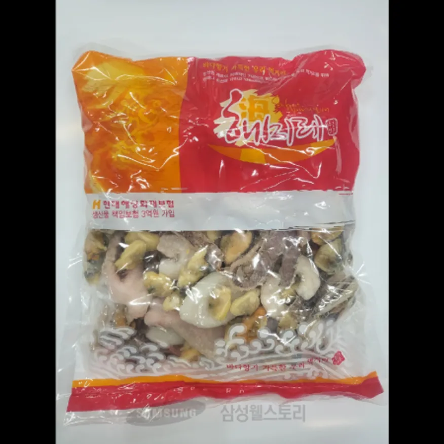 (16:30마감)해물모듬4(780G/PAC/새우살(베트남)외6/해미래/오징어채(국산)) 이미지