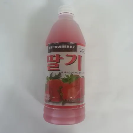 (16:30마감(D) 딸기원액(청솔/835mL)EA 이미지