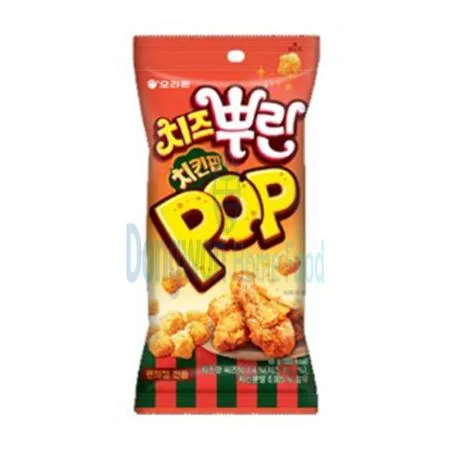 (16:30마감(D) 치즈뿌린치킨팝(오리온/65G/W)EA 이미지