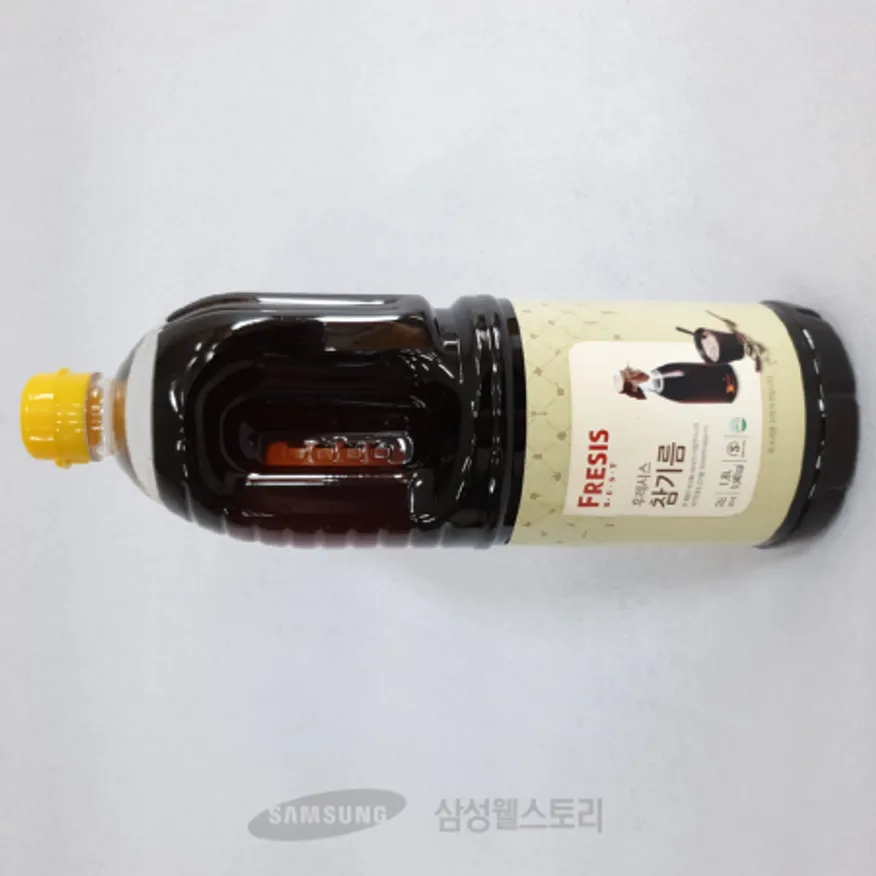(16:30마감)참기름(1.8L/EA/참고을/참깨분말:베트남산/후레시스) 이미지