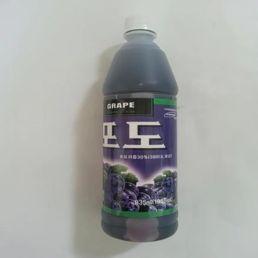 (16:30마감(D) 포도원액(청솔/835mL)EA 이미지