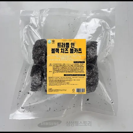 (16:30마감)냉동트러플인블랙치즈볼카츠,돈육:국산,하늘,750G(75G*10EA)/PAC 이미지