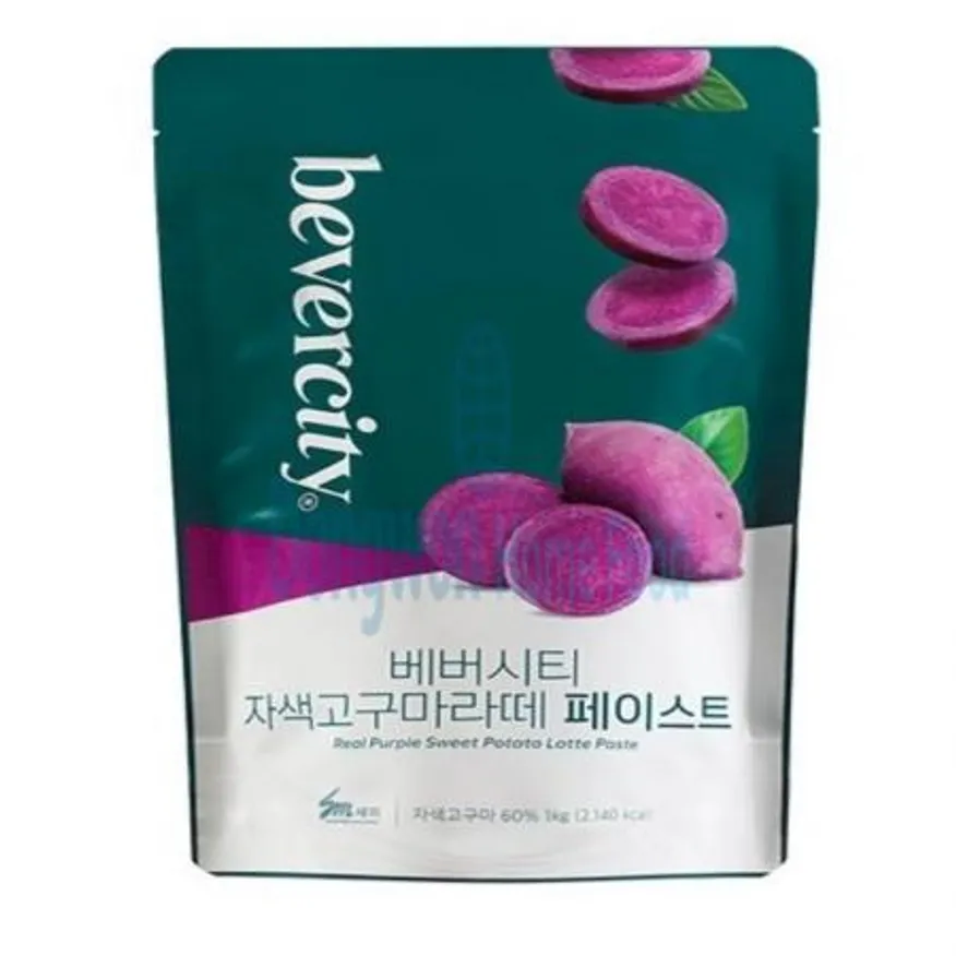 (16:30마감(D) 베버시티자색고구마라떼페이스트(세미/1kg)EA 이미지