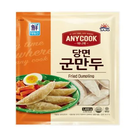 (16:30마감(D) 애니쿡당면군만두(사조/냉동/1.4KG)EA 이미지