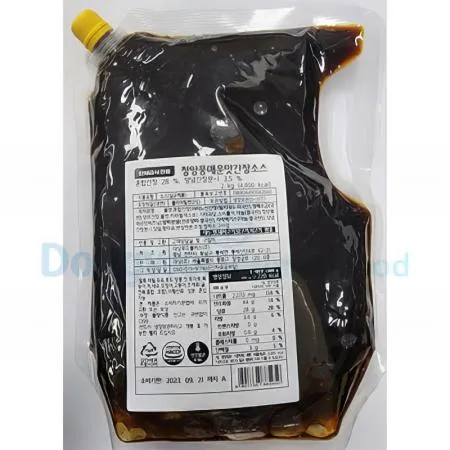 (16:30마감(D) 청양풍매운맛간장소스(대상/2KG)EA 이미지