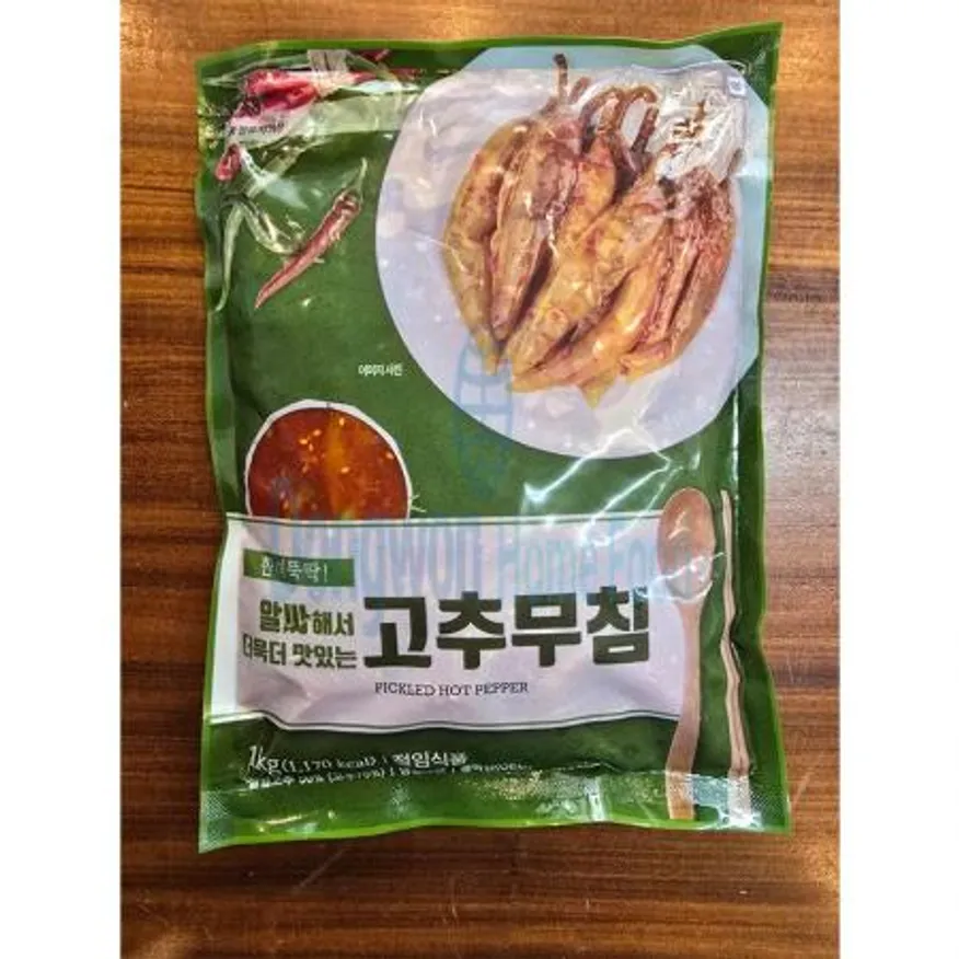 (16:30마감(D) 고추무침(중국완제/단지/1kg)EA 이미지