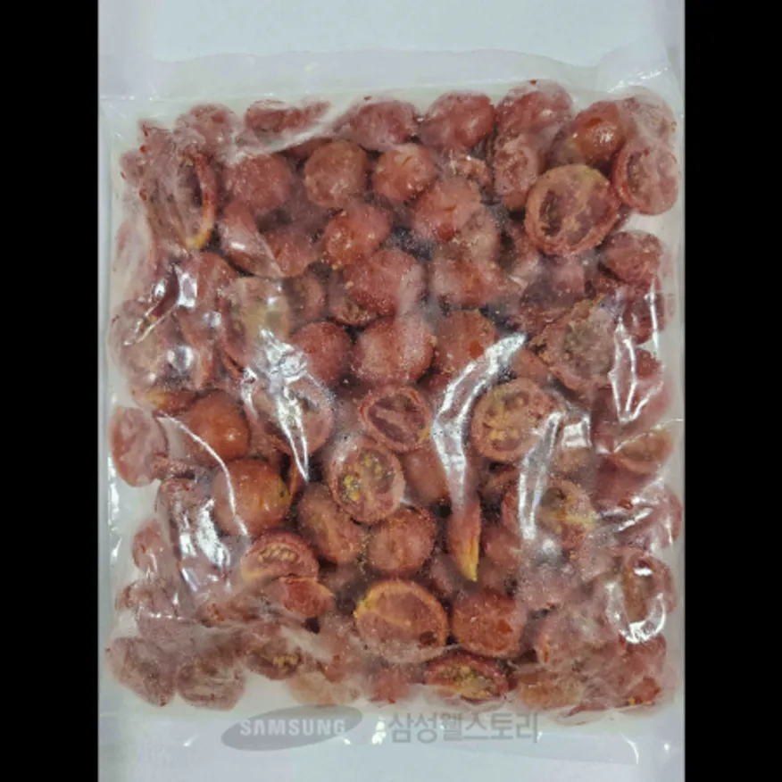 (16:30마감)냉동로스트방울토마토,IQF,중국산,푸른원,500G/PAC,하프컷 이미지