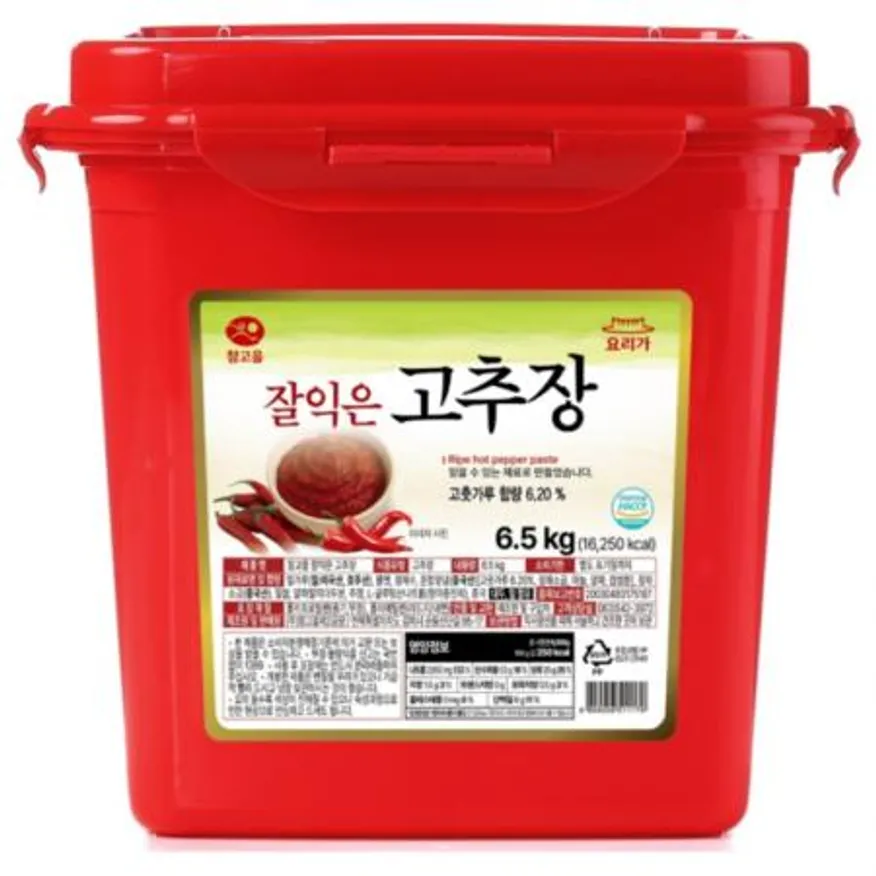 (16:30마감(D) 잘익은고추장(참고을/6.5kg)EA 이미지