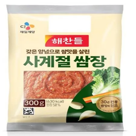 (16:30마감(D) 해찬들사계절쌈장(CJ/300g)EA 이미지