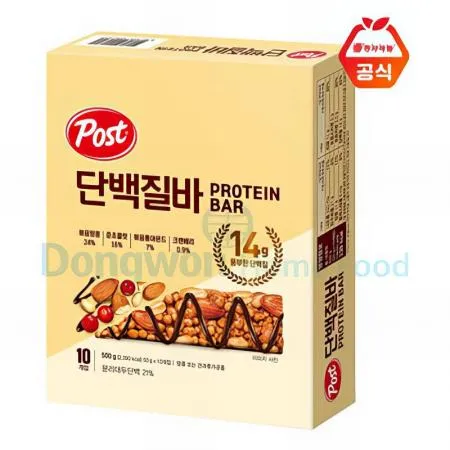 (16:30마감(D) 포스트단백질바(동서/50G)EA 이미지