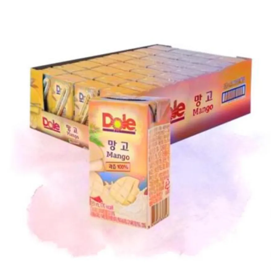 (16:30마감(D) DOLE망고주스(돌코리아/팩/120ML*32팩)BOX 이미지