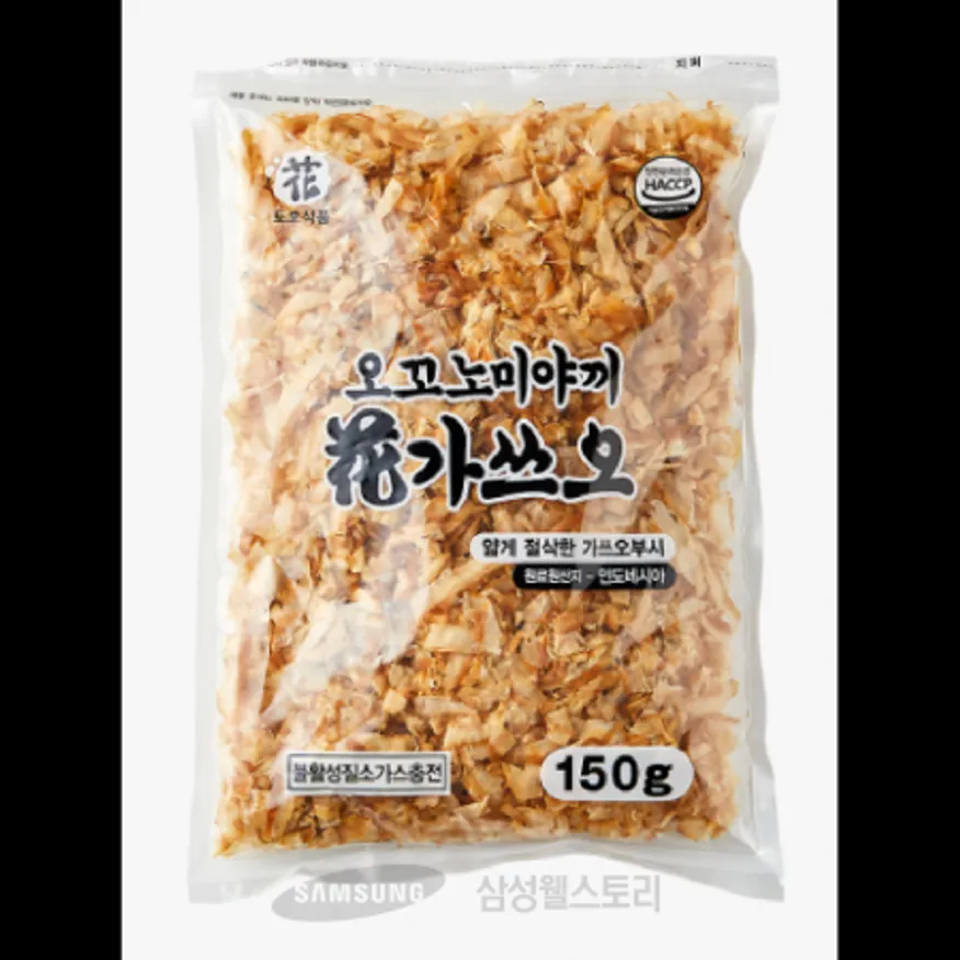 (16:30마감)오꼬노미야끼하나가쓰오(150G/PAC/가다랑어:인도네시아) 이미지