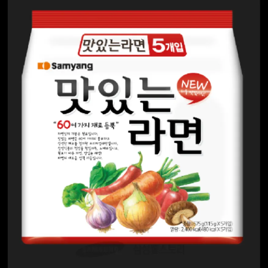 (16:30마감)맛있는라면(삼양/4.6KG(115G*40EA)/BOX) 이미지