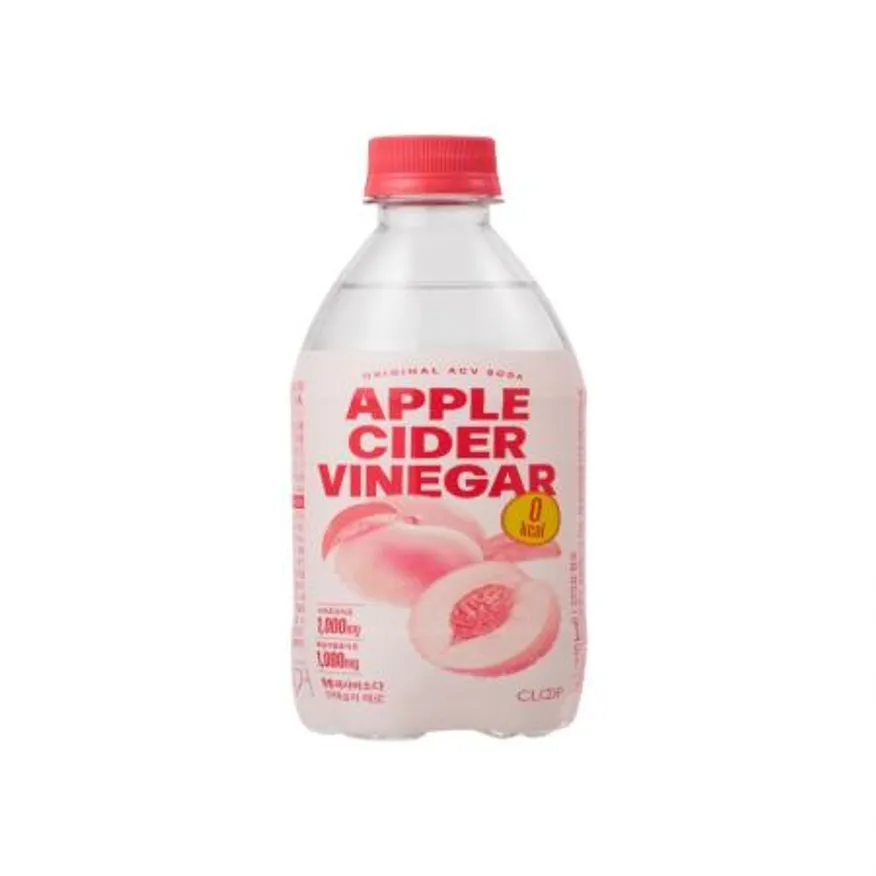 (16:30마감(D) 애사비소다(클룹/신비복숭아/500ML*24EA)BOX 이미지