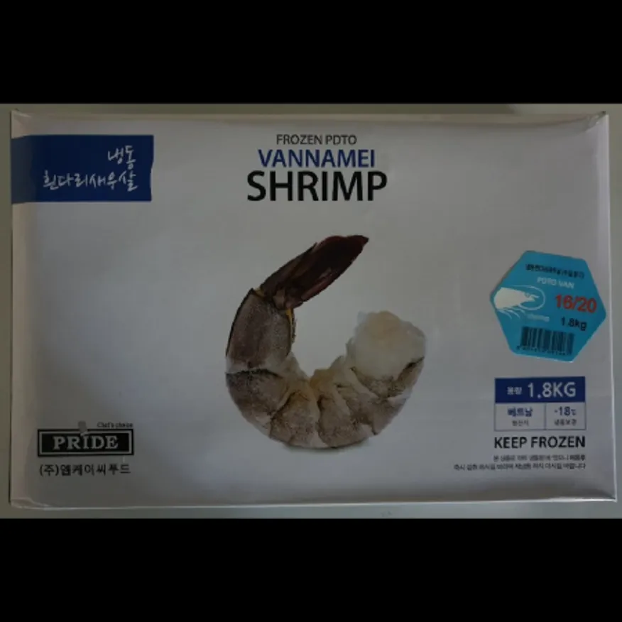 (16:30마감)흰다리새우살(PDTO)(BQF/1.8KG/PAC/16/20/베트남산) 이미지