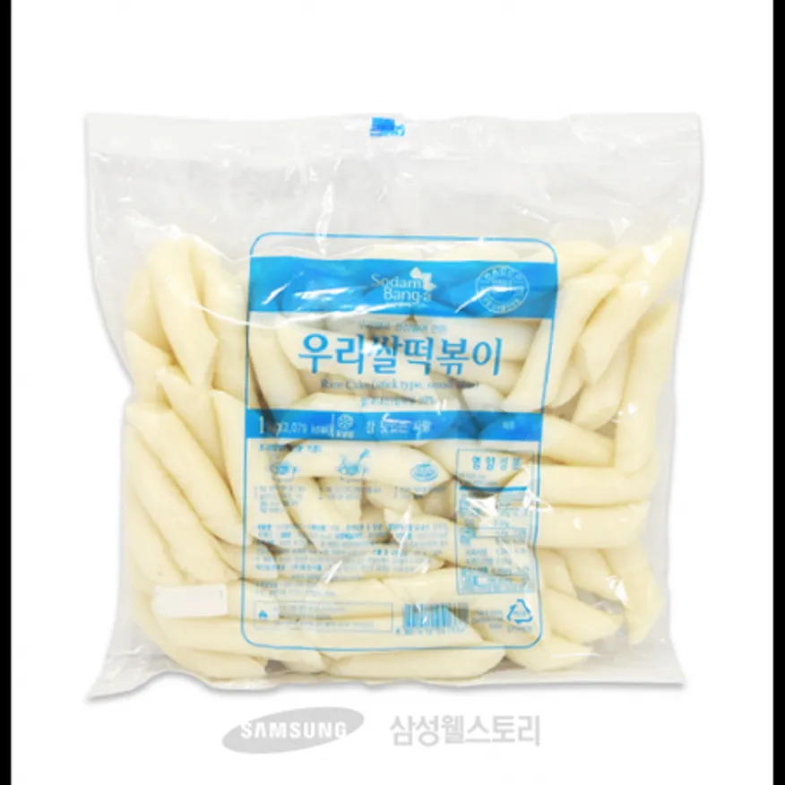 (16:30마감)떡볶이떡(소비기한8일/동성/1KG/PAC/쌀:국내산) 이미지