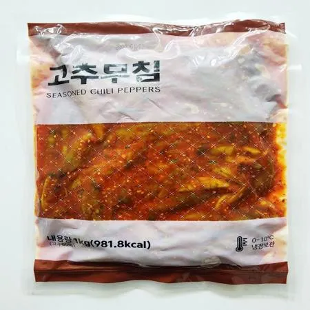 (16:30마감(D) 고추무침(중국/니시푸드/냉장/1kg)EA 이미지