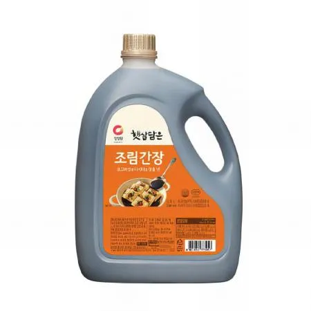 (16:30마감(D) 청정원햇살담은조림간장(대상/3.6L)EA 이미지