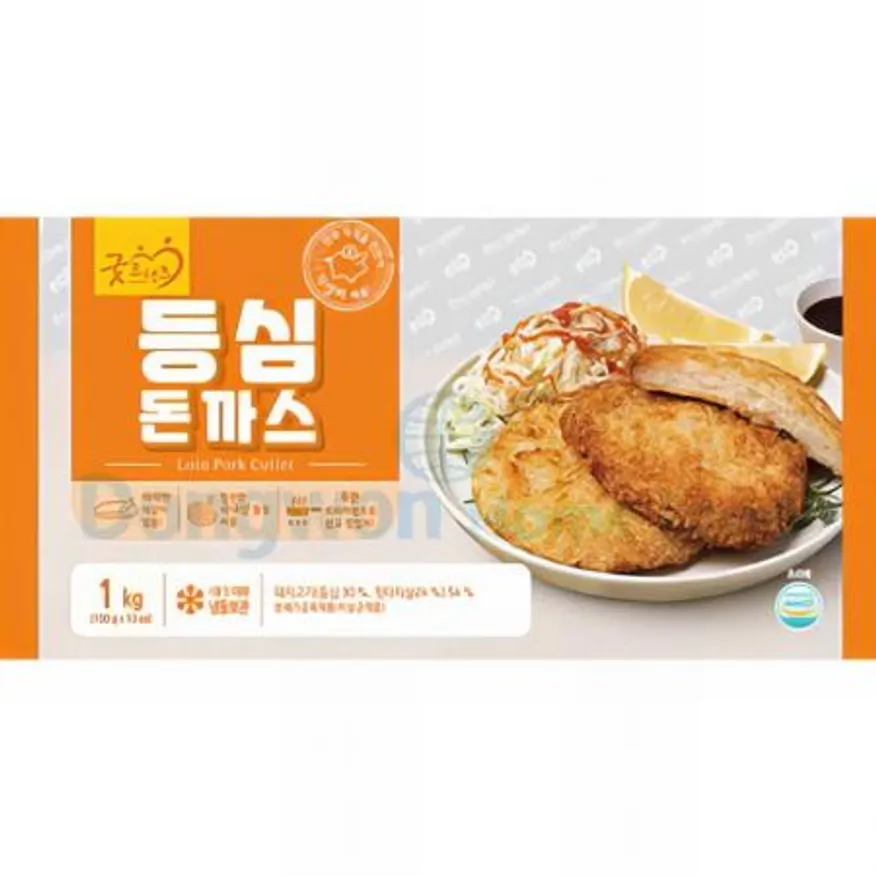 (16:30마감(D) 등심돈까스(굿프랜즈/돼지고기:국내산/10입/1KG)EA 이미지