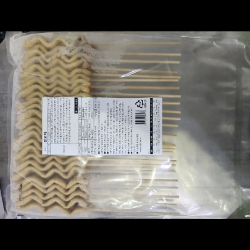 (16:30마감)사각꼬지(평꼬치)(효성어묵/800G/PAC/연육:외국산) 이미지