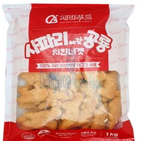 (16:30마감(D) 사파리에간공룡치킨너겟(체리푸드/닭고기:국내산/1kg)EA 이미지