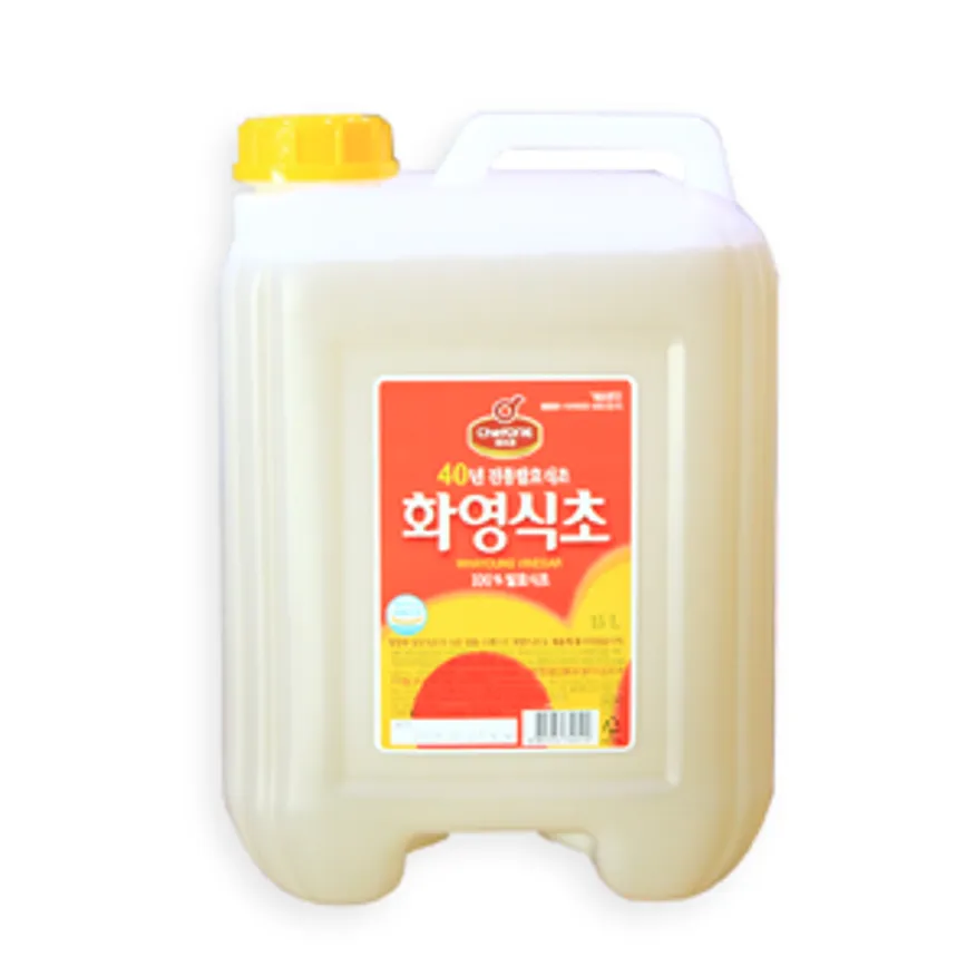 (16:30분마감)쉐프원 화영식초(실온 15L_양조 15Kg/EA) 이미지