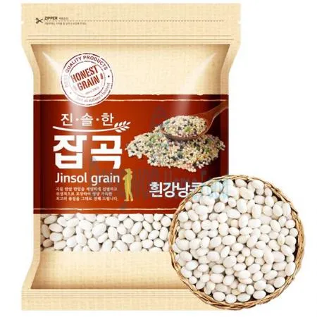 (16:30마감(D) 흰강낭콩(캐나다산/1KG)EA 이미지