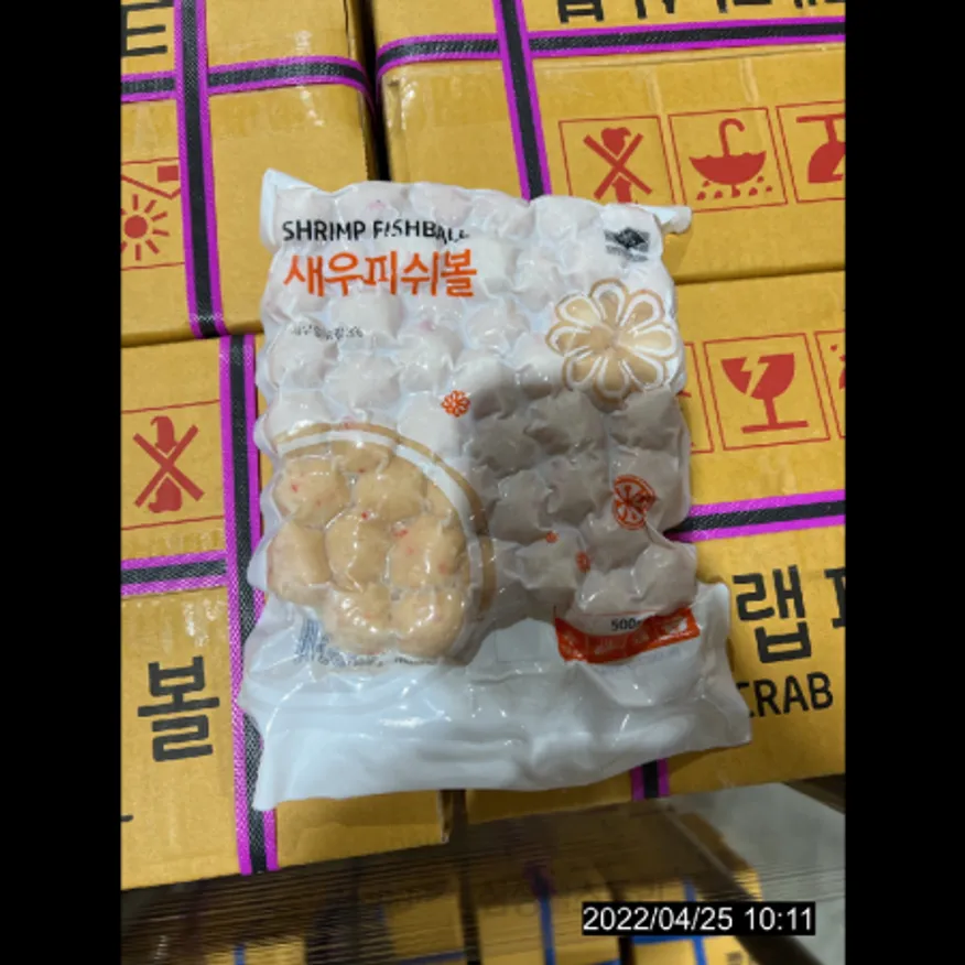 (16:30마감)새우피쉬볼(THAVEEBONG/500G/PAC/태국산) 이미지