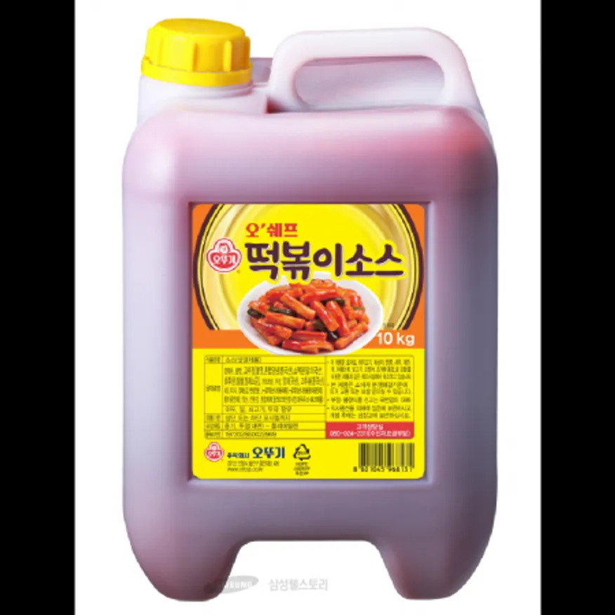 (16:30마감)RTXA오쉐프떡볶이소스(오뚜기/10KG/EA/고추분:중국산) 이미지