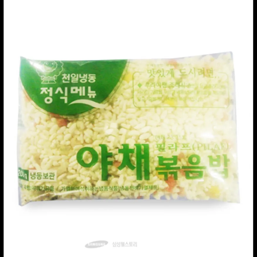 (16:30마감)야채볶음밥(천일/200G/PAC/쌀:국내산) 이미지