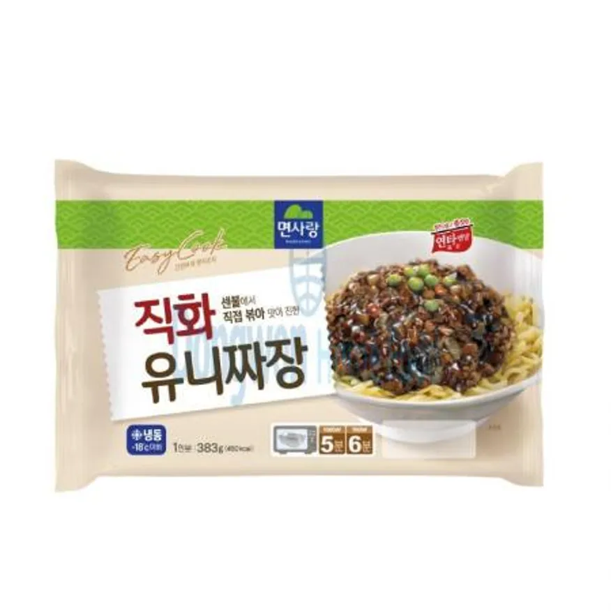 (16:30마감(D) 직화유니짜장(면사랑/383G*18EA)BOX 이미지