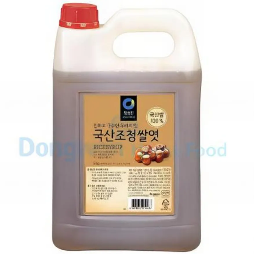 (16:30마감(D) 청정원국산조청쌀엿(대상/5kg)EA 이미지