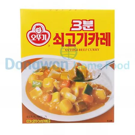 (16:30마감(D) 3분쇠고기카레(오뚜기/액상/200g)EA 이미지