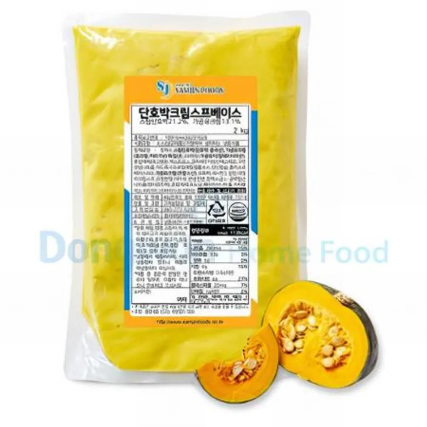 (16:30마감(D) NEW단호박크림스프베이스(삼양사(서브큐)/냉동/2KG)EA 이미지