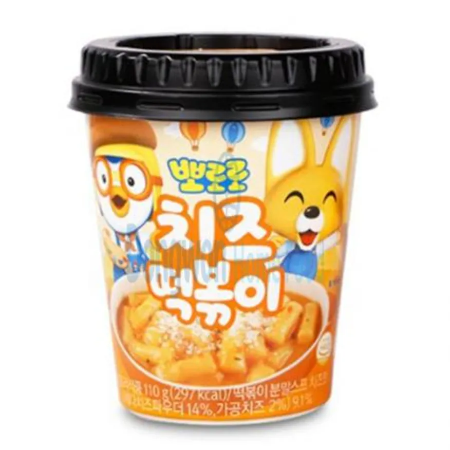 (16:30마감(D) 뽀로로치즈떡볶이(어니스트F&B/110g*16입)BOX 이미지